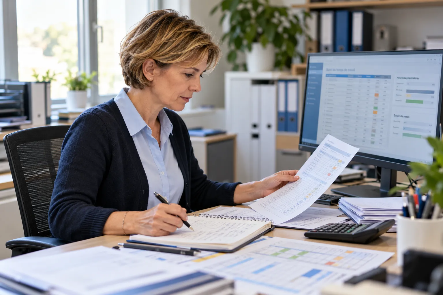 Suivi du repos compensateur complémentaire et des heures supplémentaires d’un salarié